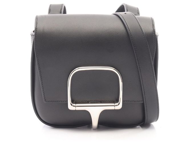 Hermès Hermes Della Cavalleria Mini Shoulder Bag Noir