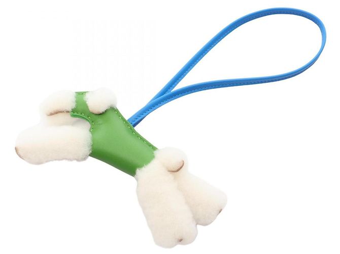 Hermès Hermes Buddy Charm Handbag Accessory White Blue Green
