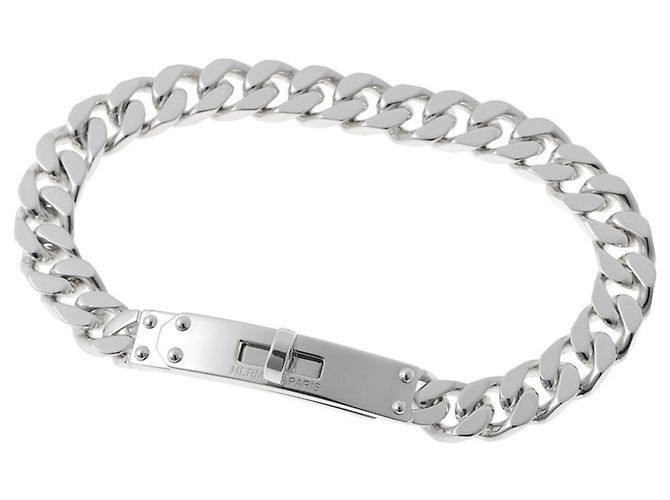 Hermès Bracciale Hermes Kelly Gourmet TPM Ag925 Silver Argento