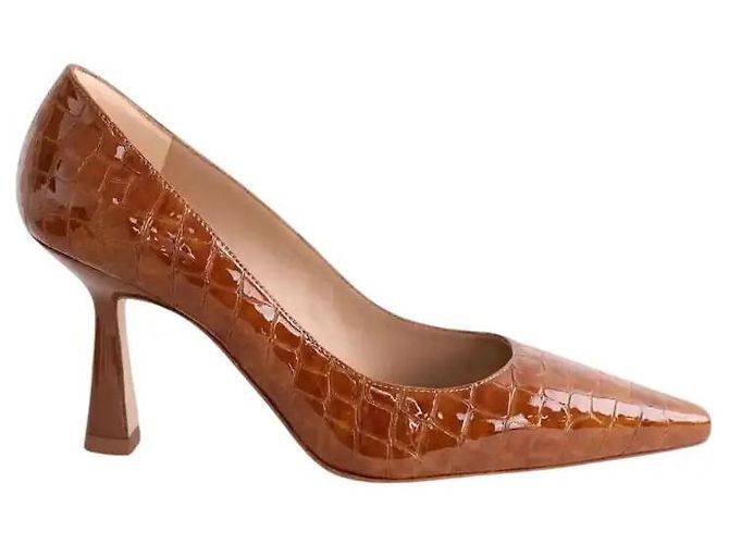 Lk Bennett Florena Absatzschuhe Leder camel Kamel