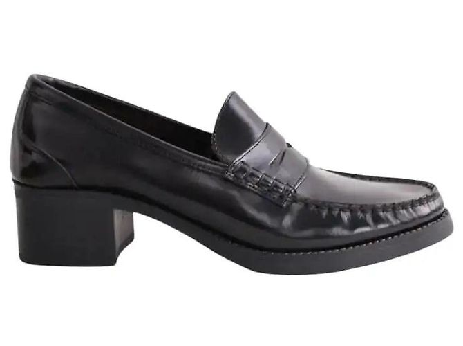 Lk Bennett Manon leather loafers black