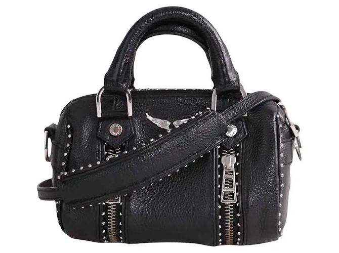 Zadig & Voltaire Mini Sunny mini studs bag black