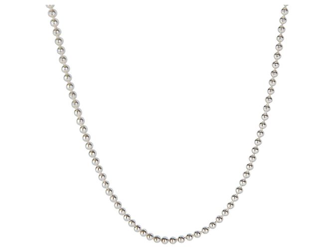 Tiffany & Co. Makers Halskette aus Sterlingsilber