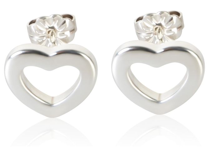 Orecchini Tiffany & Co. Heart Link in argento sterling