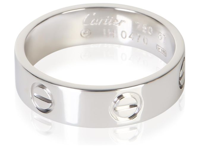 Anillo Love Cartier en oro blanco