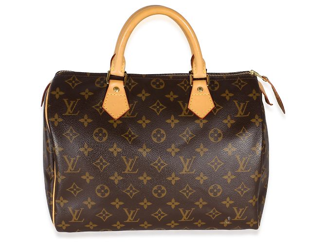 Louis Vuitton Monogram Canvas Speedy 30 Marron