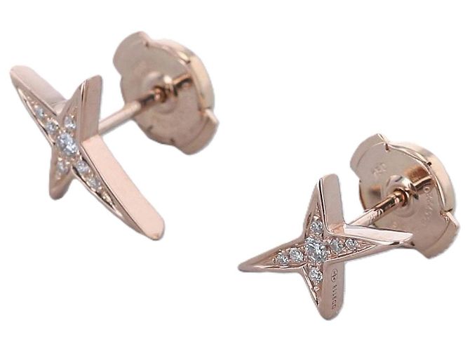 Mauboussin A Star Orecchini in oro rosa e diamanti D'oro