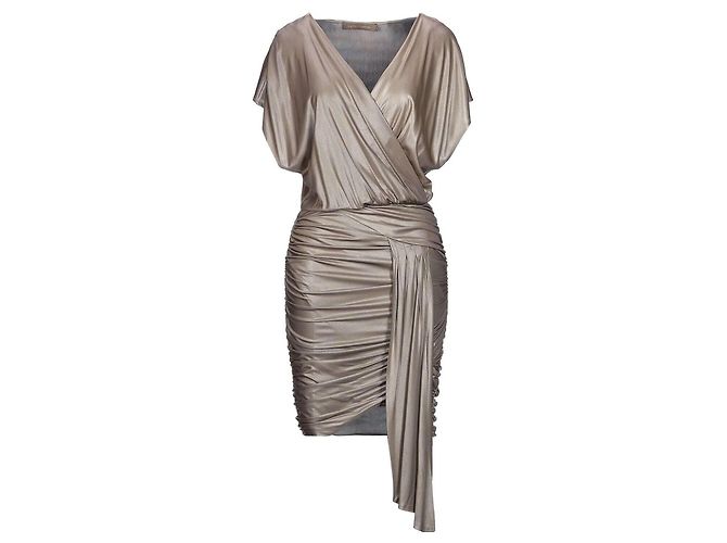 Autre Marque Simona Corsellini Mini-Kleid mit Raffung und Drapierung