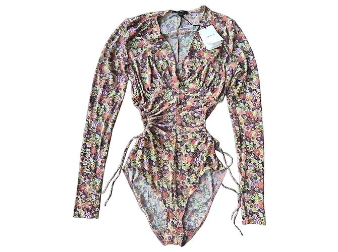 Isabel Marant Body Jorja Stampa Floreale Multicolore