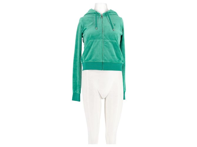 Pull droit vert Juicy Couture
