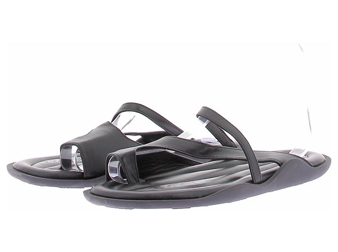 Autre Marque GIABORGHINI Sandalen aus Leder Schwarz 38