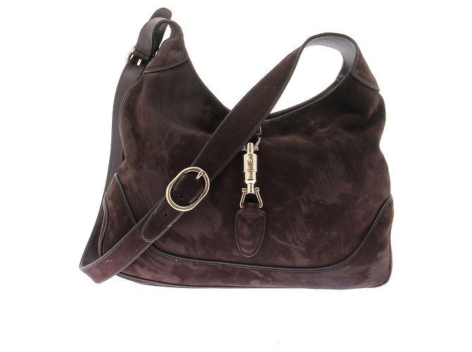 Borsa a tracolla Gucci Jackie 1961 Marrone