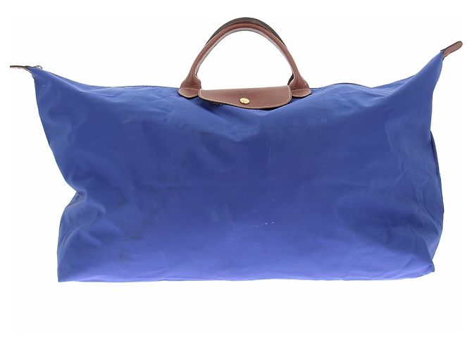 Longchamp Sac bleu "Le Pliage" XL