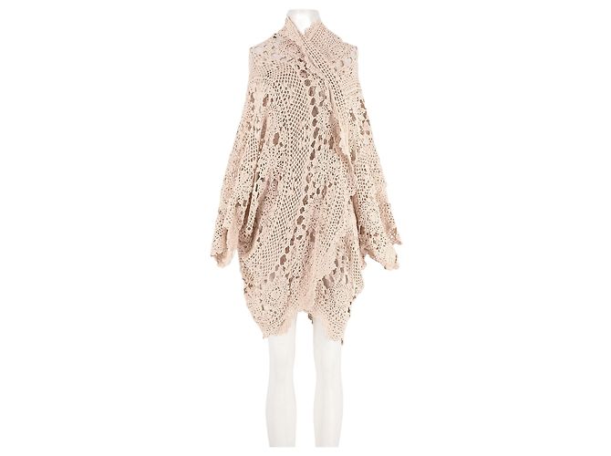 Autre Marque MES DEMOISELLES Cardigan aus Baumwolle Beige