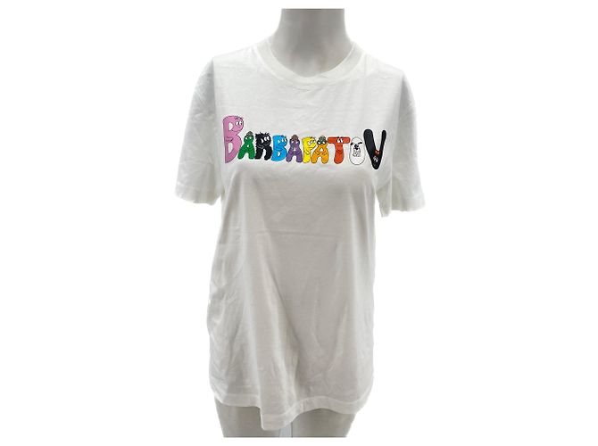 Autre Marque T-shirt bianco in cotone PATOU
