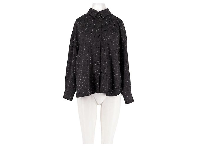 Autre Marque Camicia dritta nera ELEH Nero
