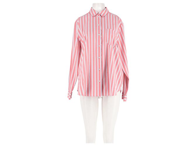 Camisa de algodón rosa SéZane