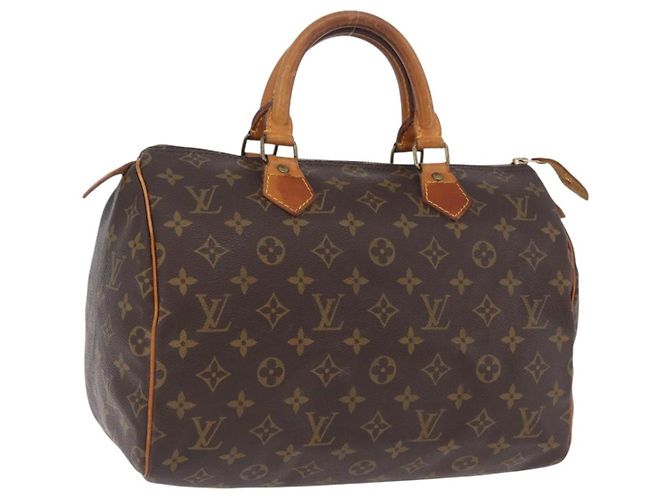 LOUIS VUITTON Monogram Speedy 30 Bolsa de mão M41526 LV