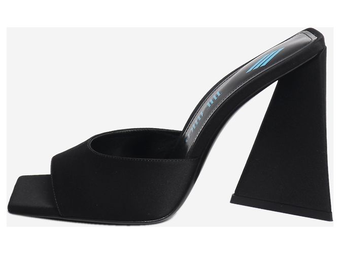 Attico Mules Devon noires - taille EU 38.5