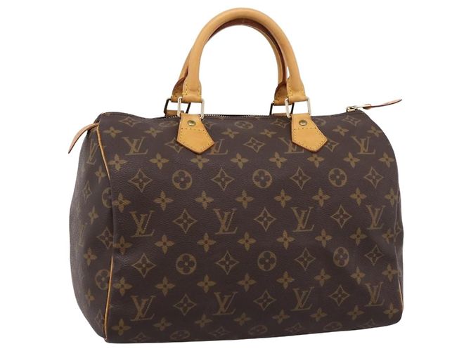 LOUIS VUITTON Monogram Speedy 30 Bolsa de mão M41526 LV