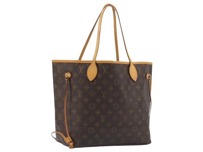 LOUIS VUITTON Monogram Neverfull MM Tote Bag M40156 LV