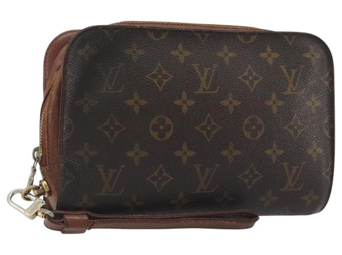 LOUIS VUITTON Monogram Orsay Clutch Bag M51790 LV