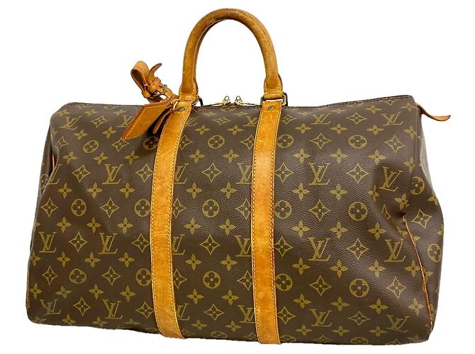 Louis Vuitton Boston Monogram Keepall 45 - Brown Braun
