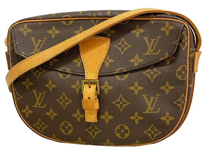 Borsa a tracolla Louis Vuitton Monogram Jeune Fille MM Marrone
