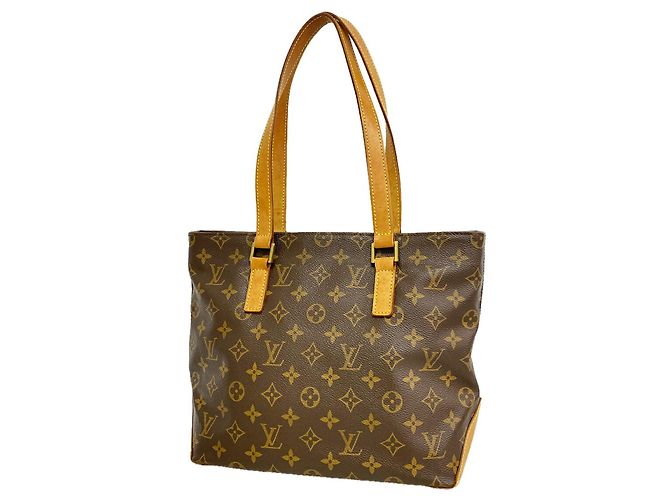 Louis Vuitton Monogram Cabas Piano Tote Bag Braun