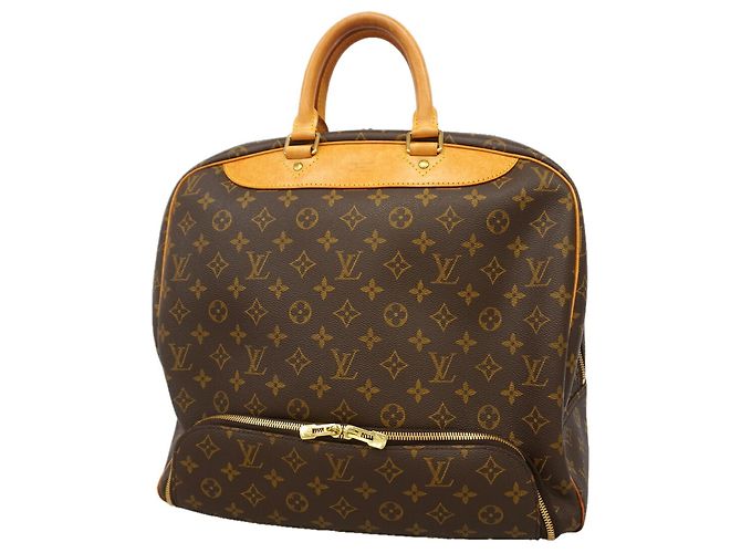 Borsa Louis Vuitton Boston Monogram Evasion Marrone