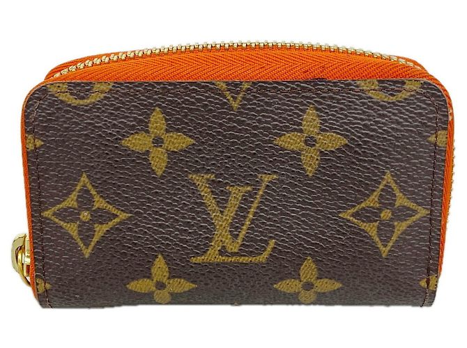 Louis Vuitton Monogram Multicarts Card Case Castaño