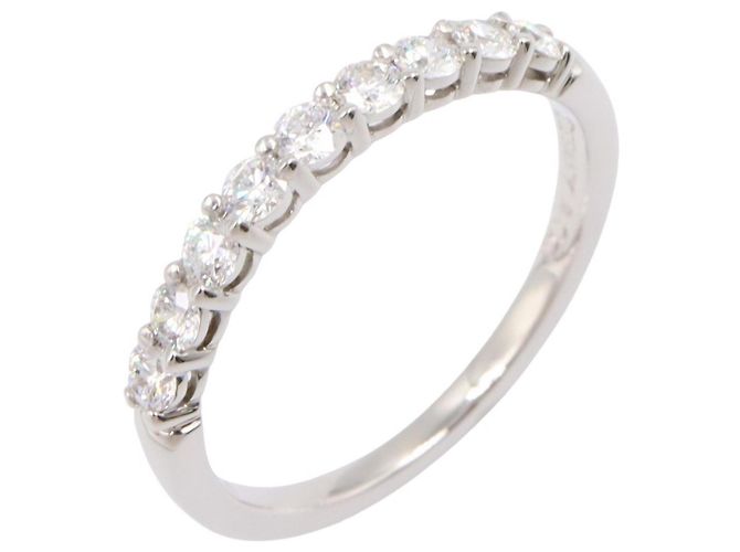 Autre Marque Tiffany & Co. Forever Band Diamantring aus Platin Silber