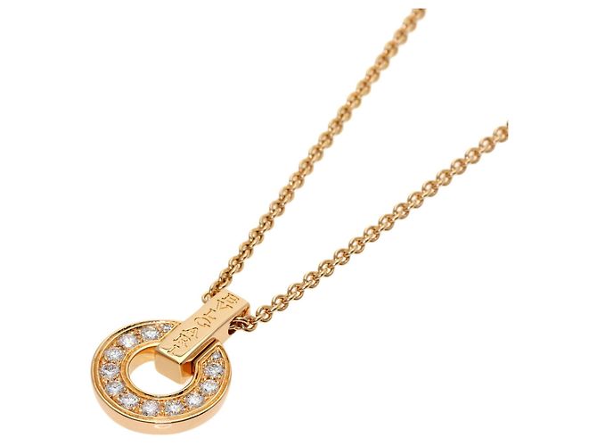 Bulgari Collar BVLGARI Openwork de diamantes en oro rosa de 18K