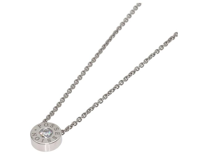 Colar Piaget Possession em Ouro Branco 18K com Diamantes