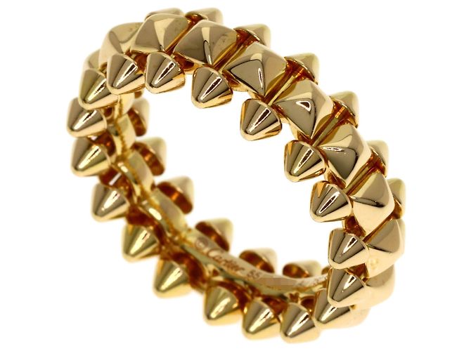 Anillo Cartier Clash de MM #55 en oro rosa 18K