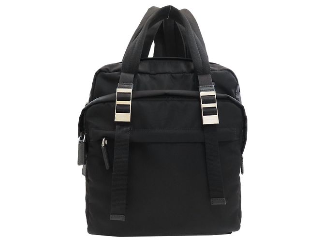 Prada Nylon Rucksack Schwarz