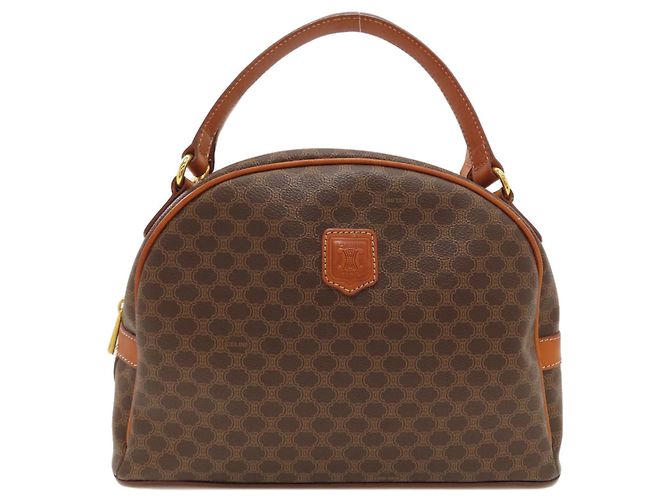 Céline Celine Macadam Triomphe Handtasche Braun