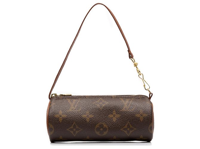 Louis Vuitton Brown Monogram Papillon Pochette Marrom