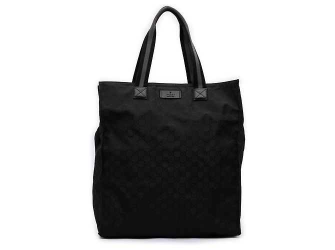 Gucci GG Nylon Web Tote in Schwarz