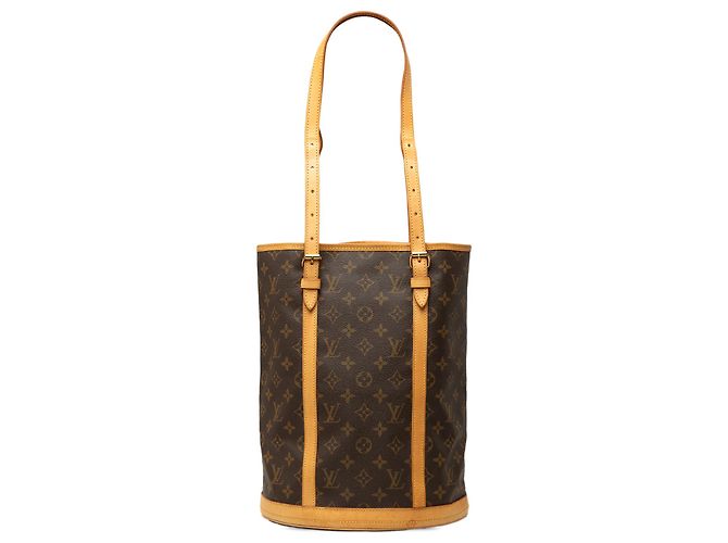 Louis Vuitton Brown Monogram Bucket GM Marrom