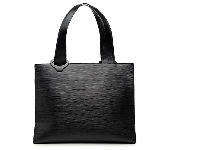 Louis Vuitton Black Epi Gemeaux Schwarz