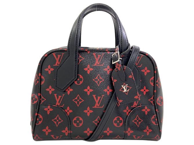 Bolso Louis Vuitton M50217 Dora Soft BB Roja Monograma