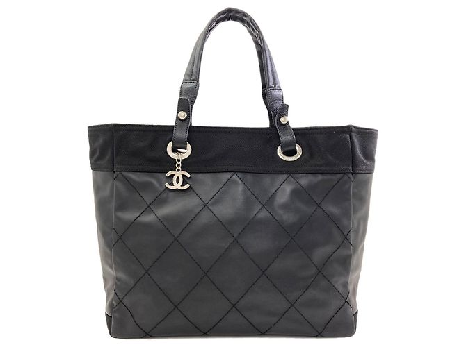 Borsa Tote Chanel Paris Biarritz Nero