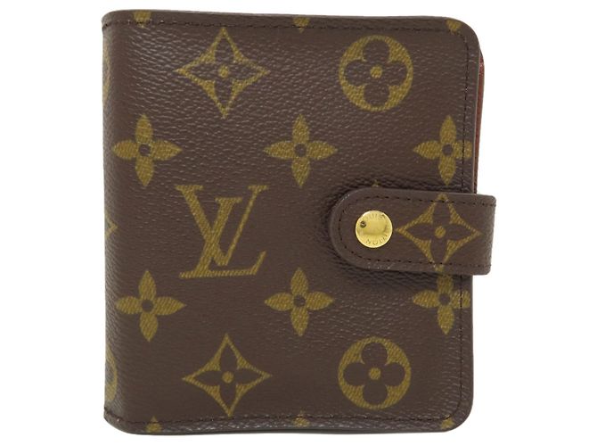 Carteira Bi-fold Monogram Louis Vuitton Monograma