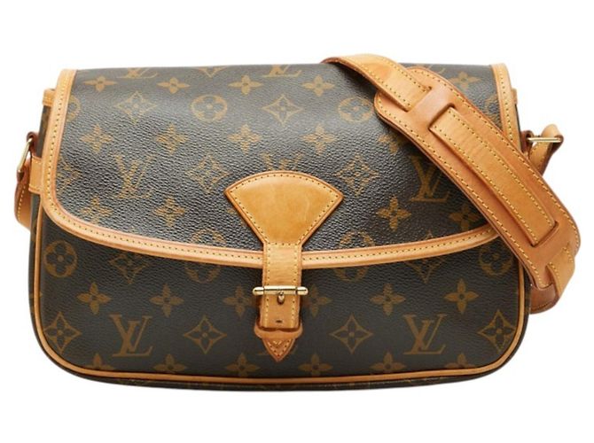 Borsa a tracolla Louis Vuitton Monogram Sologne Marrone
