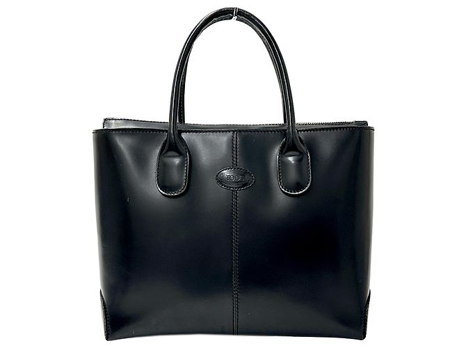 Borsa a mano Tod's in pelle nera Nero