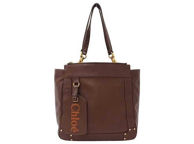 Chloé Brown Leather Handbag
