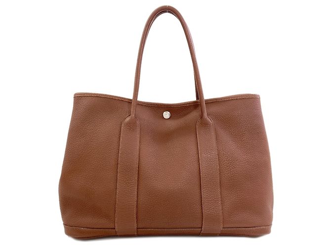 Hermès Saco Tote Hermes Garden Party PM Marrom