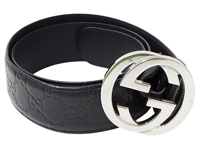 Gucci Ledergürtel für Herren Schwarz