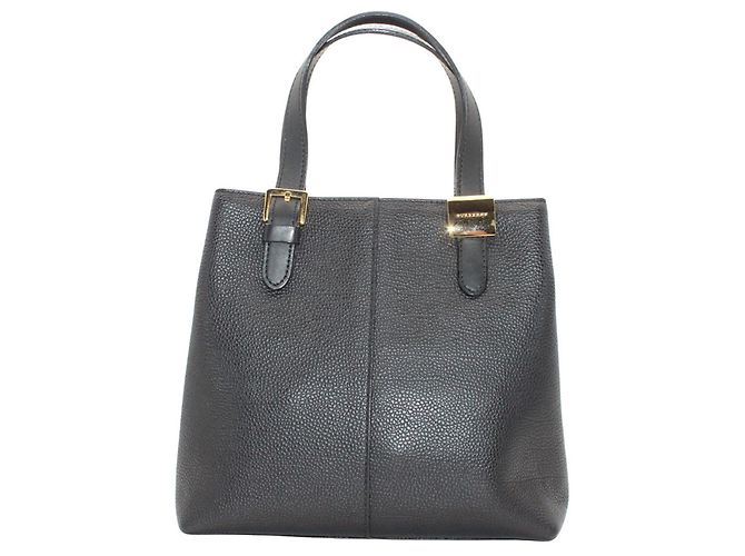 Burberry Black Leather Handbag